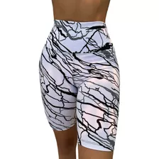 Calzas Biker Estampadas Gym Gimnasia Deportiva Mujer Calidad