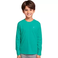 Camisa Térmica Infantil Proteção Solar Uv Blusa Segunda Pele