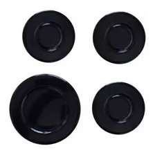 Kit Espalhador Tampa Capa Peças Cooktop Atlas Utop 4 Bocas