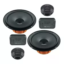 Kit Alto Falante 2 Vias Hertz Dsk 165.3 160w Rms 6 Polegada Cor Preto