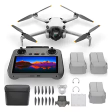 Drone Dji Mini 4 Pro Rc 2 Tela Combo Plus 3 Bat 45 Min 