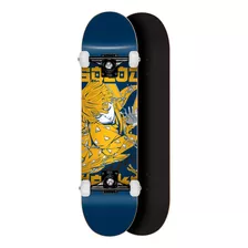 Skate De Anime Truck De Aluminio 129mm Montado Abec 5