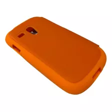 Funda Flip Cover Para Samsung Galaxy S3 Mini Naranja