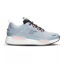 Zapatillas Jaguar 9213 Color Gris/rosa - Niños 33 Ar