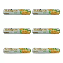 Biscoito Tostines Coco Kit Com 12 Unidades De 160g