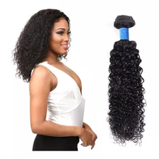 Cabello Humano Rizado, Tejido Brasileño, 45 Cm, 100 G