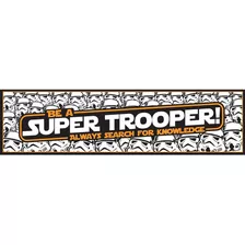 Eureka Star Wars Super Trooper Banner Para Maestros Y Decora