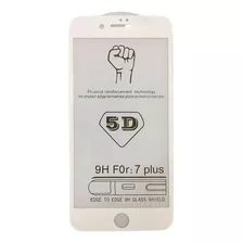 Película De Vidro 5d Curva iPhone 7 E 8 Plus Branco