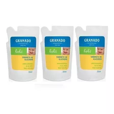 Kit Com 3 Sabonete Granado Bb Tradicional Refil 250ml