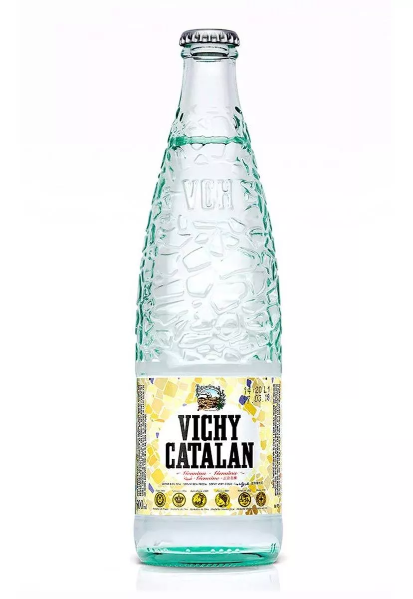 Agua Carbónica Marinter Vichy Catalan Natural Mineral De 500ml