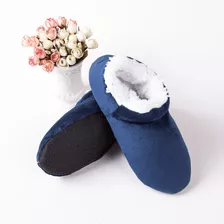 Pantufa Sapato Adulto Masculino C/ Pelo Dentro Super Quente