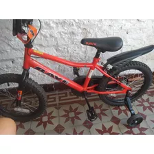 Bicicleta Rave Rodado16 Con Rueditas 