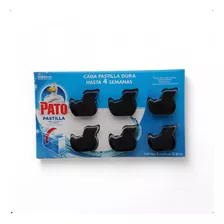 6 Pzas Pastilla Limpiadora Pato Para Sanitarios De 52g C/u 