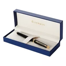 Estilográfica Waterman Hemisphere Essential Black Lacquer Go