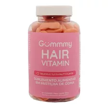 Vitamin Gummy Hair Original Cabelos Longos 1 Pote Fretegráti
