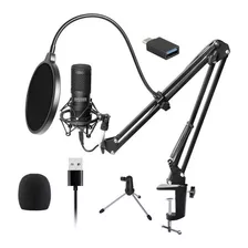 Kit Microfono Condenser Youtube Stream Estudio Brazo Filtrs7