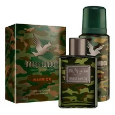 Perfume Hombre Bross London Warrior Edt 100ml + Desodorante