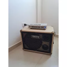 Cabeçote Gallien Krueger Mb500 Mais Gabinete Rox Stage 1x12