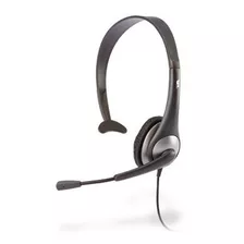 Cyber Acoustics Ac-104 Monaural Pc Headset With Microphone