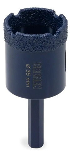Broca Diamantada Para Taladro 35 Mm Soporte Hexagonal 8254