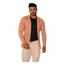 Blazer Masculino Slim Com Elastano 12x S/ Juros Frete Grátis