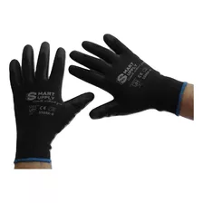 Guantes Nylon Poliuretano Seguridad X12