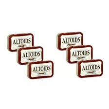 06 Altoids Cinnamon - Pastilhas Importadas De Canela 50g 