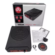 Subwoofer Amplificado Wdx 10 Db Drive Wdx-as10 900w 250w Rms Color Negro