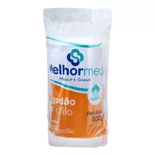 Algodão 500gr Hidrófilo Em Rolo Melhormed 20 Unidades