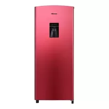 Refrigerador Hisense Rr63d6w Rojo 173l 110v - 127v