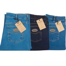 Kit 3 Calças Jeans Masculina Tassa Tradicional