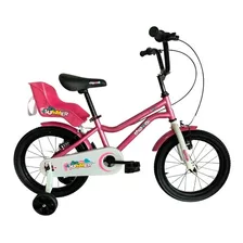 Bicicleta Rod.12 Rueditas + Accesorios Niño Niña Chipmak