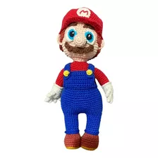 Mario Bros Amigurumi Peluche Tejido A Crochet 