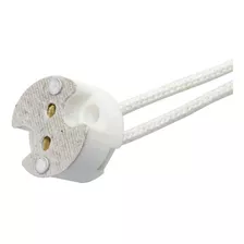 5 Pzas Socket Portalampara Base Mr16 2 Pin Led Fluorescente