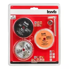 Set 3 Mini Discos 85x10 Mm Kwb Para Mini Sierra Einhell