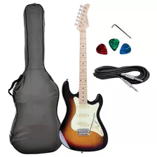 Guitarra Stratocaster Strinberg Sts 150 Em Alder Com Capa