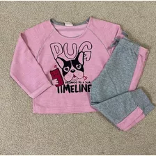 Conjunto Feminino Infantil Inverno Tileesul