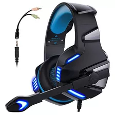 Gaming Headset Para Ps4 Xbox One, Micolindun Over Ear Gaming