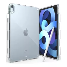 Estuche Funda Ringke Fusion Para Apple iPad Air 5 / 4 10.9 Pulgadas Color Claro / Transparente Soporte De Lápiz Protección Antichoque Acabados Premium