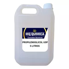 Propilenoglicol Usp Puro 5 Lts - Propileno Glicol - Galão 