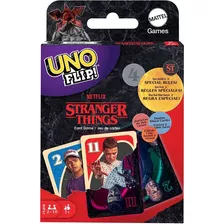 Juego De Cartas Uno Stranger Things Uno Flip! Mattel Hjp41