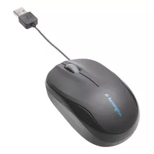 Mouse Kensington Con Cable/negro Brillante.