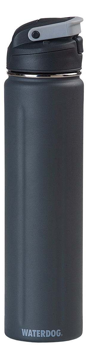 Botella Térmica Waterdog Acua 750ml Frio Calor Hermetica Color Dark Graphite