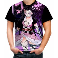 Camiseta Demon Slayer, Kimetsu No Yaiba Tanjiro Nezuko Hd 7