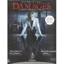 Damages 1 Temporada ( Box 4 Blu Ray ) Glenn Close Rose Byrne