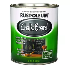 Pintura Para Pizarra Rust-oleum Chalkboard, 30 Onzas, 206438