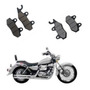 Balatas Delanteras Traseras Yamaha Ybr125g Premium Oem Iso90