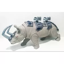 Boneco Cyber Rhyno Rinoceronte Ciborg Max Steel Antigo 