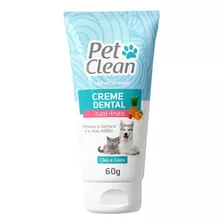 Pasta De Dente Pet Clean Para Caes E Gatos 60gr Sabores Sabor Tutti-frutti