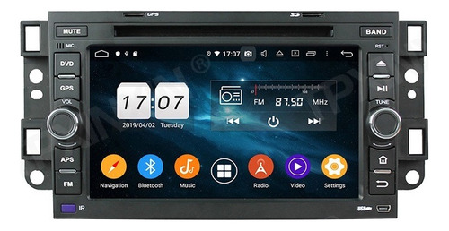 Estereo Chevrolet Captiva Aveo Android Radio Gps Dvd Touch Foto 6